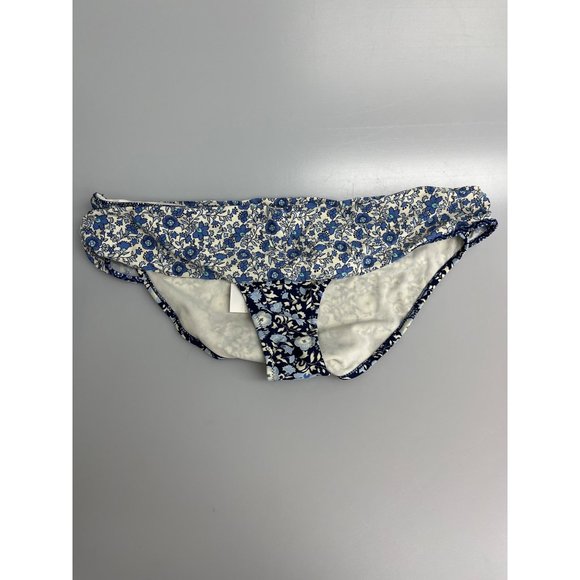 NWT Jessica‎ Simpson Periwinkle Patched Up Rollover Bikini Bottoms - Picture 1 of 6